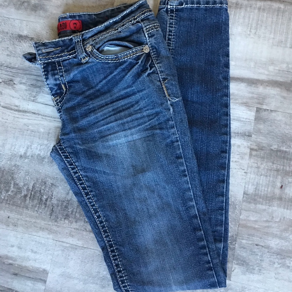 Dark wash jeans